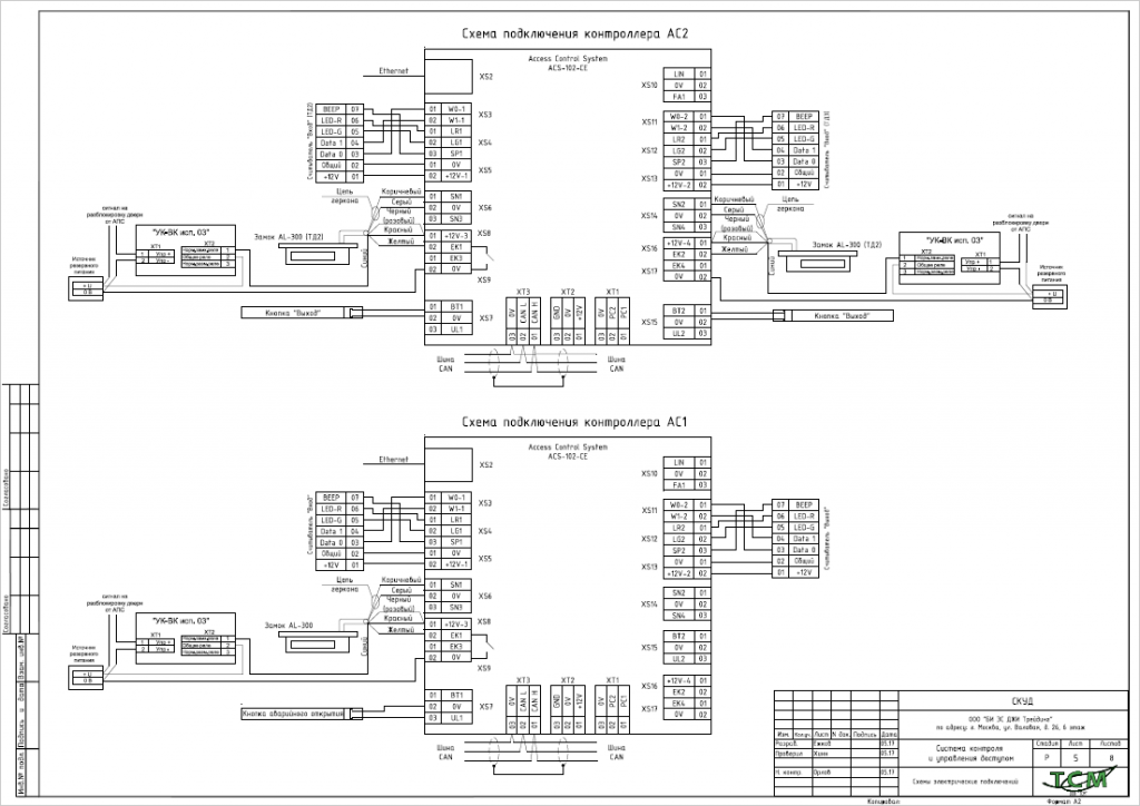 Описание схемы соединения. Gate 8000 контроллер схема подключения. Контроллер СКУД ACS-102-ce-b схема. Схема подключения контроллера ACS-102-ce. РУСГАРД схема подключения контроллера.